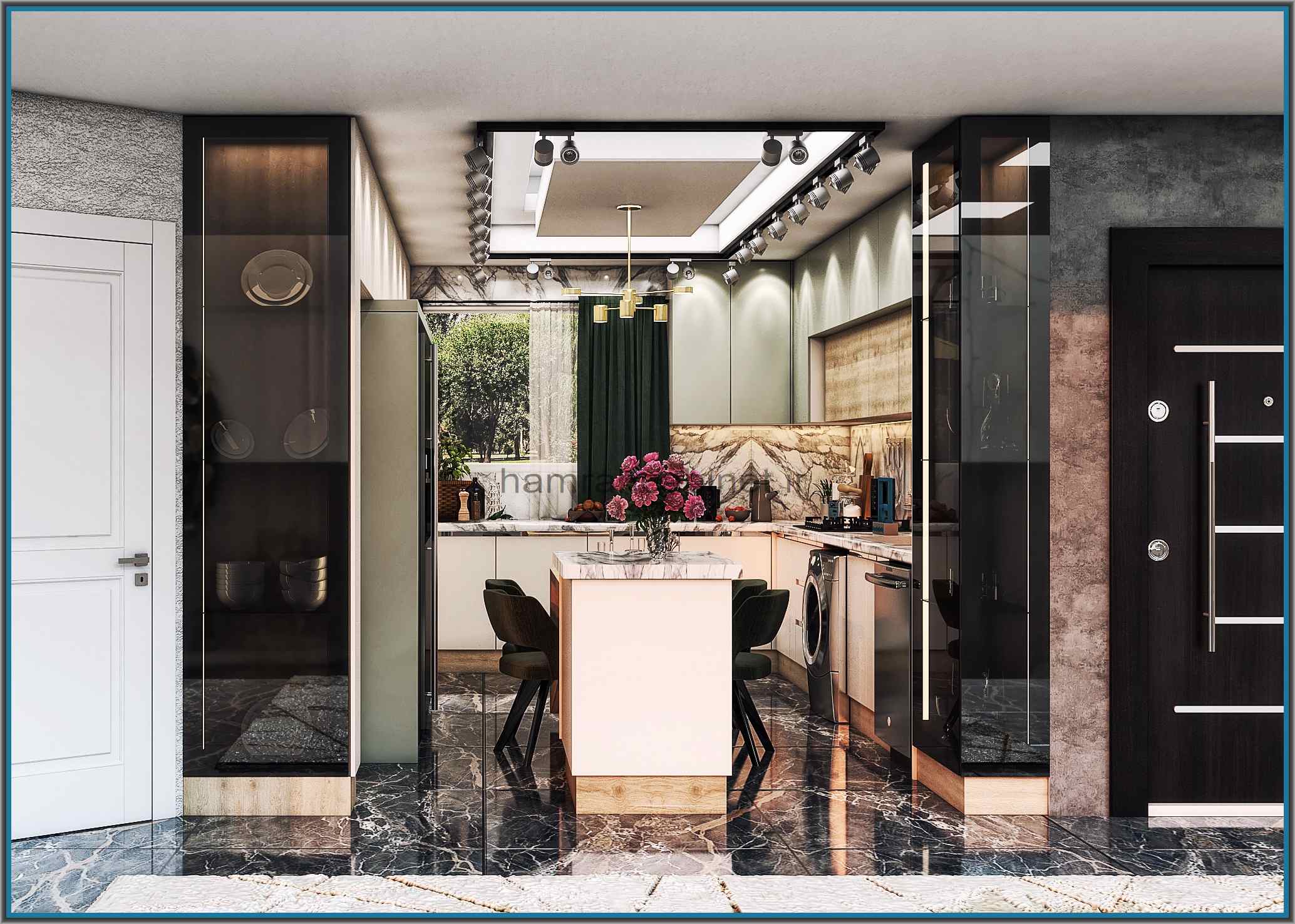 کابینت مدرن ژورنالی38